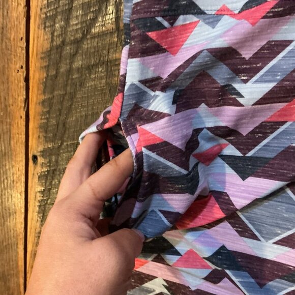 The North Face Women’s EZ Tee Dress Geometric Tribal Print Medium - Picture 3 of 10